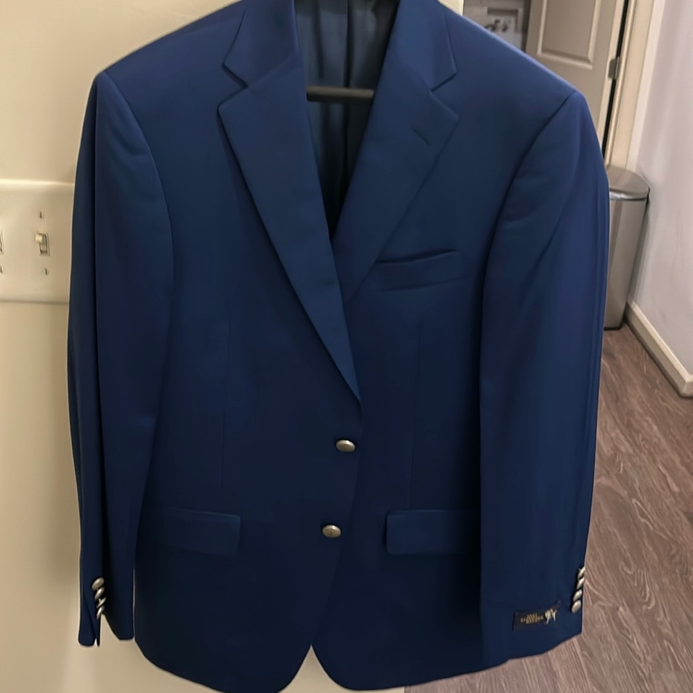Hart Schaffer Marx Blue Blazer for sale